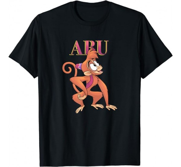 Disney Aladdin Abu Named Looking Up Profile T-Shirt Disney Aladdin Abu Named Looking Up Profile T-Shirt